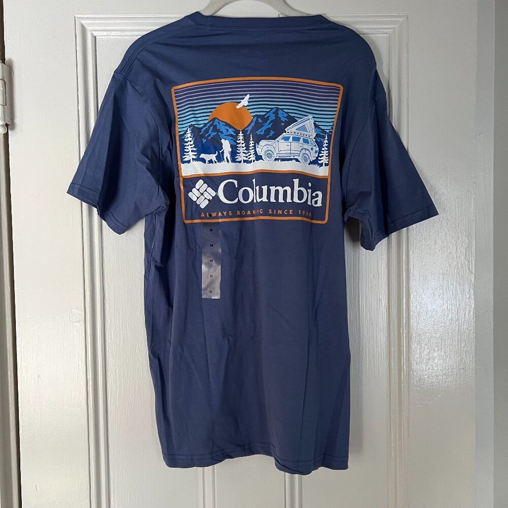 Columbia Men's Slate Blue Graphic T-Shirt